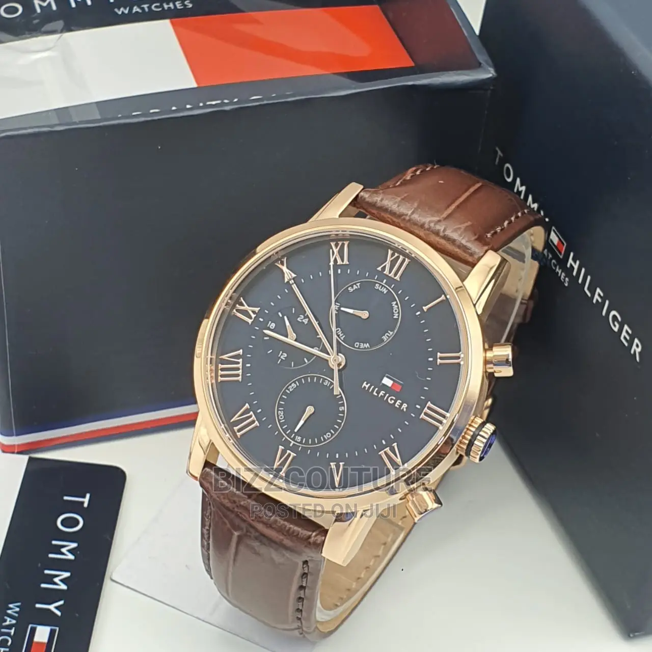 Original TOMMY HILFIGER Leather Strap Available in Store