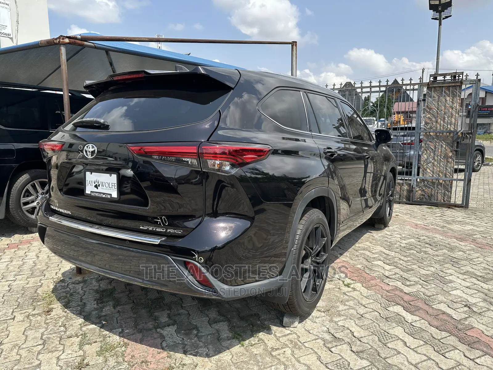 Toyota Highlander Limited 2021 Black