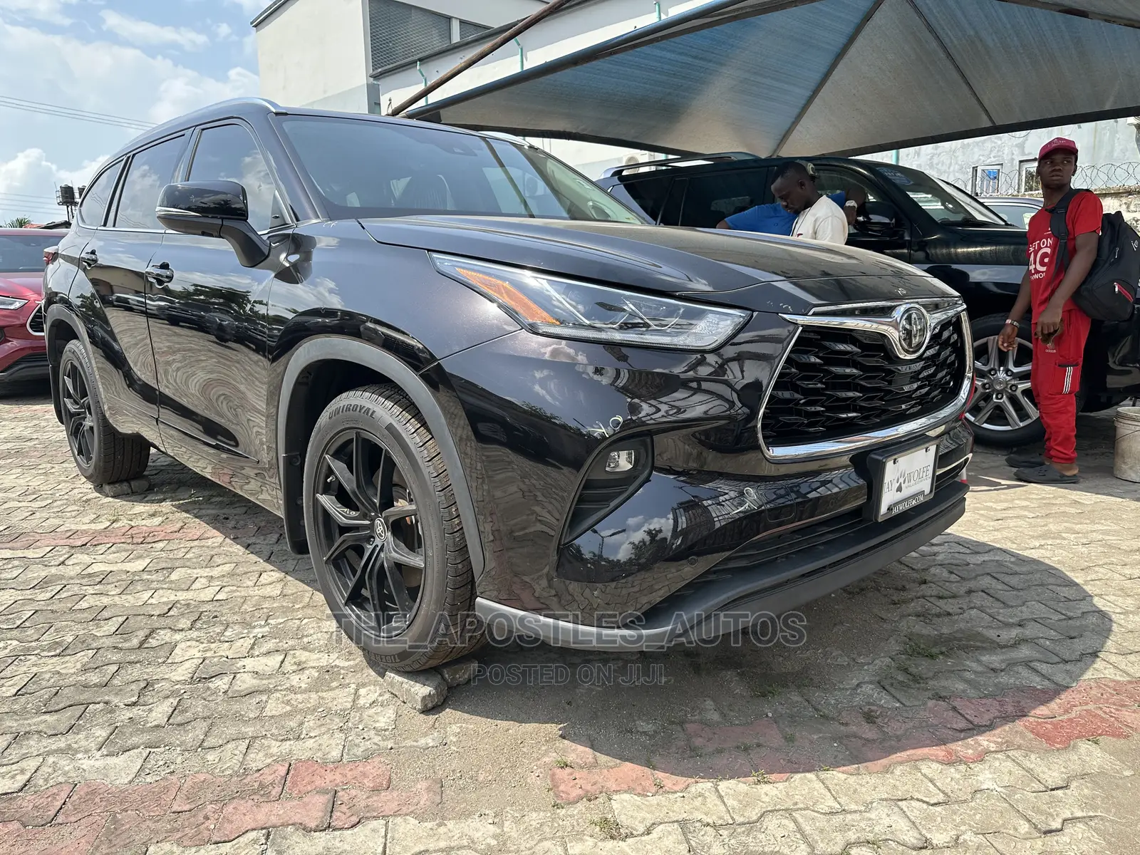 Toyota Highlander Limited 2021 Black