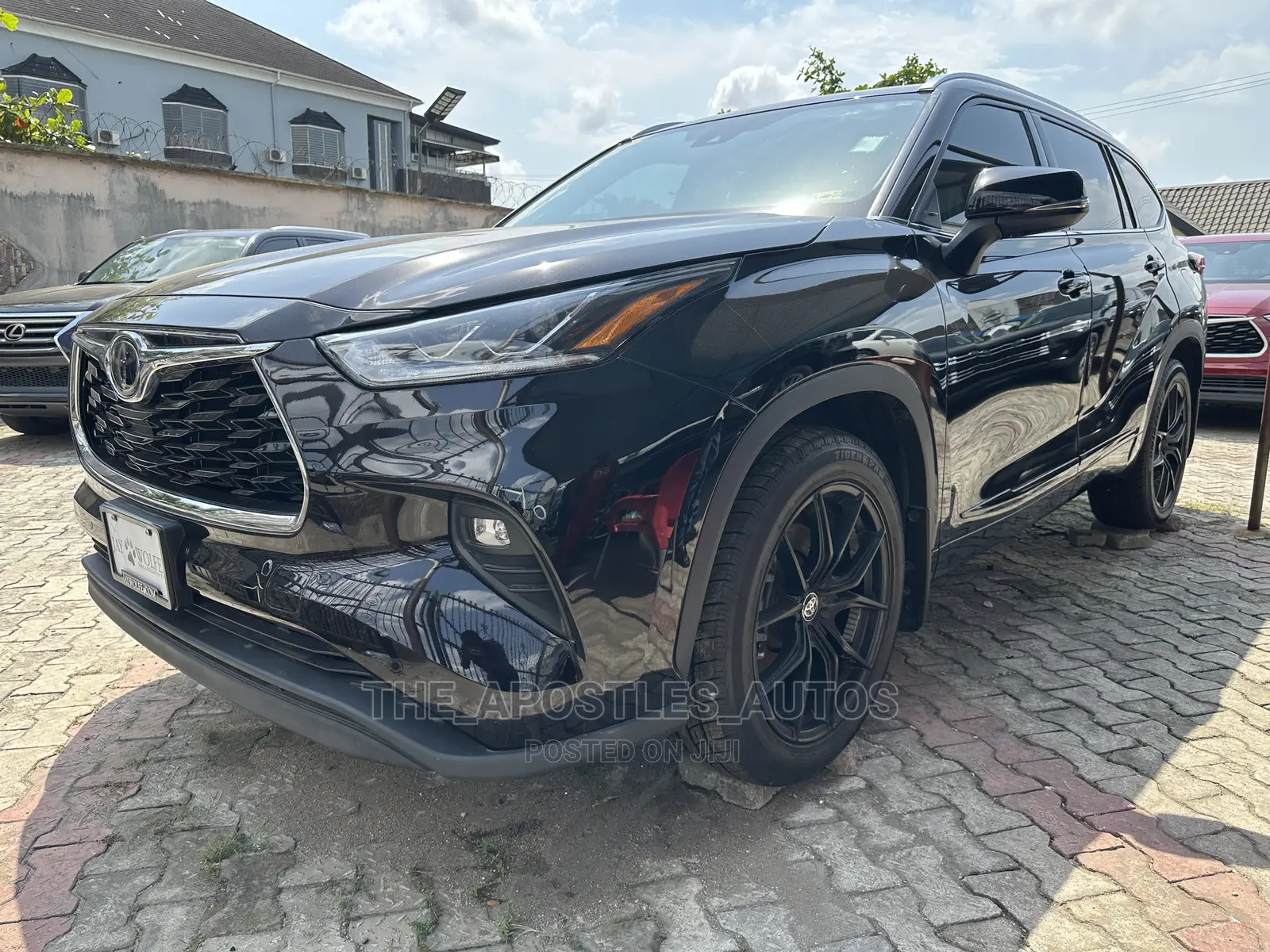Toyota Highlander Limited 2021 Black