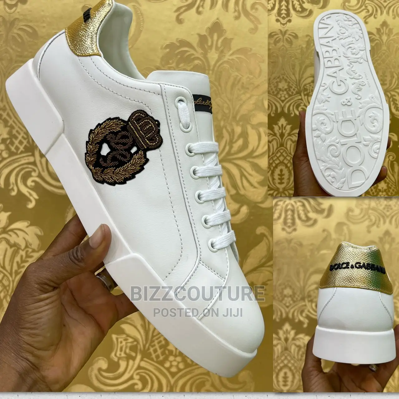 Original DOLCE GABBANA Sneakers Available in Store