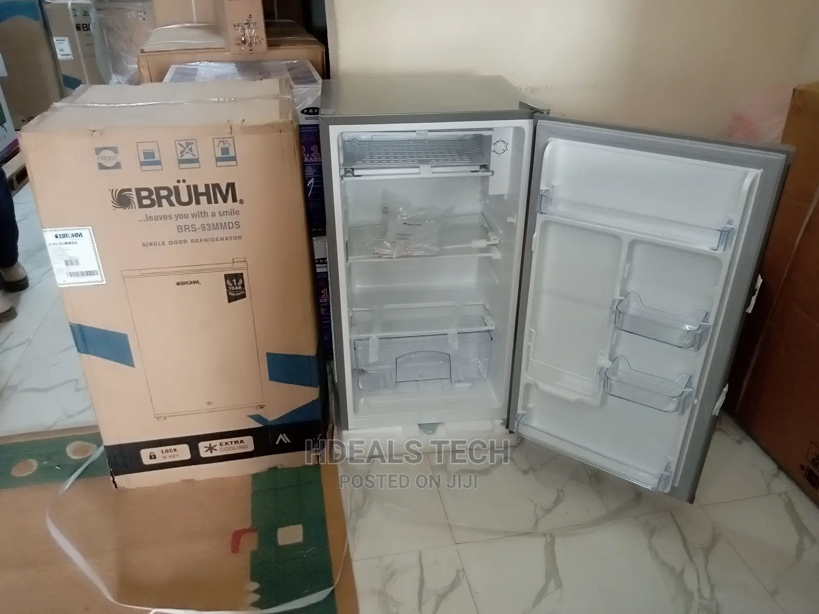 Best BRUHM Standing Refrigerator [BRS-93MMDS].