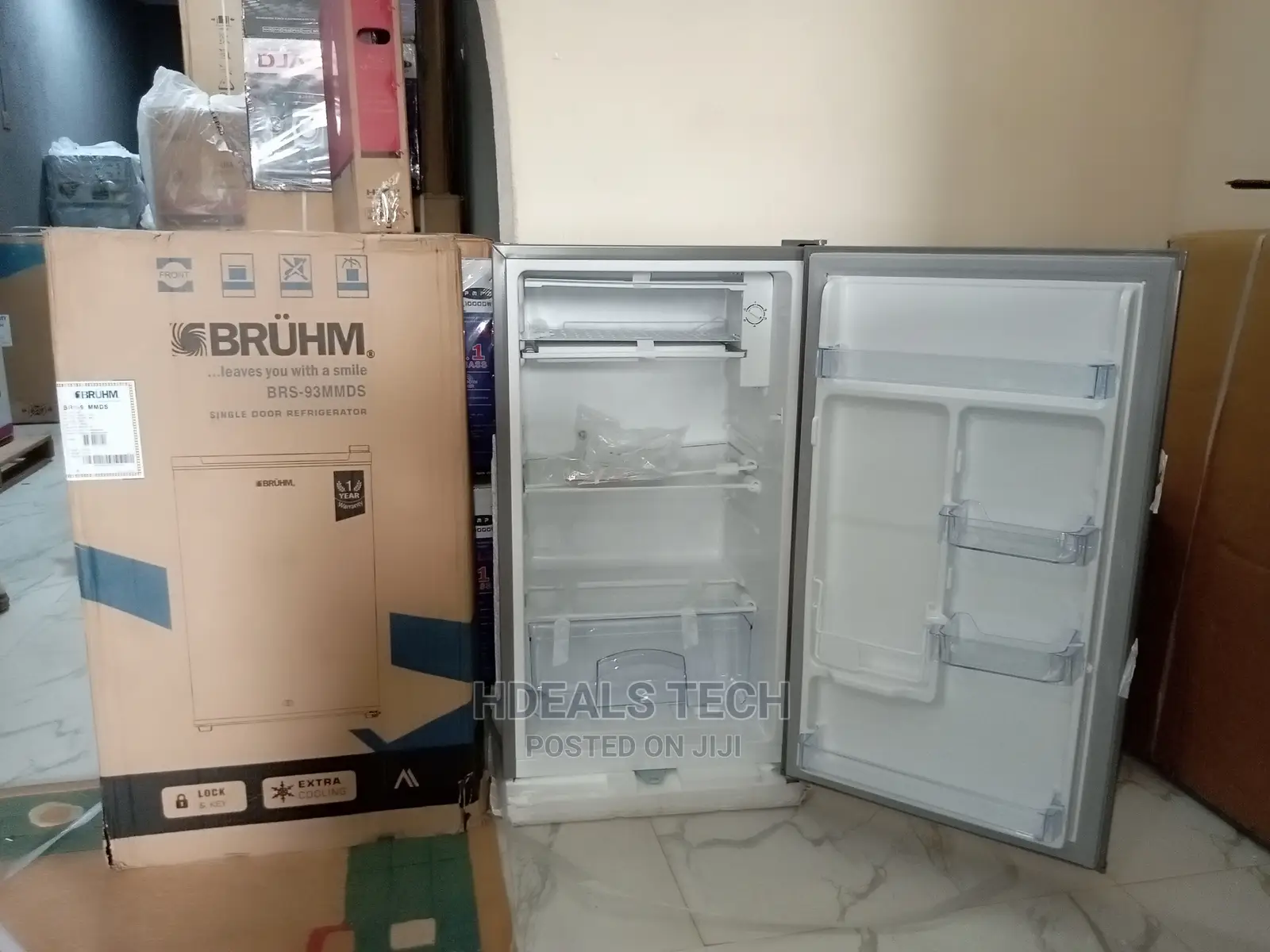 New BRUHM Standing Refrigerator [BRS-93MMDS].