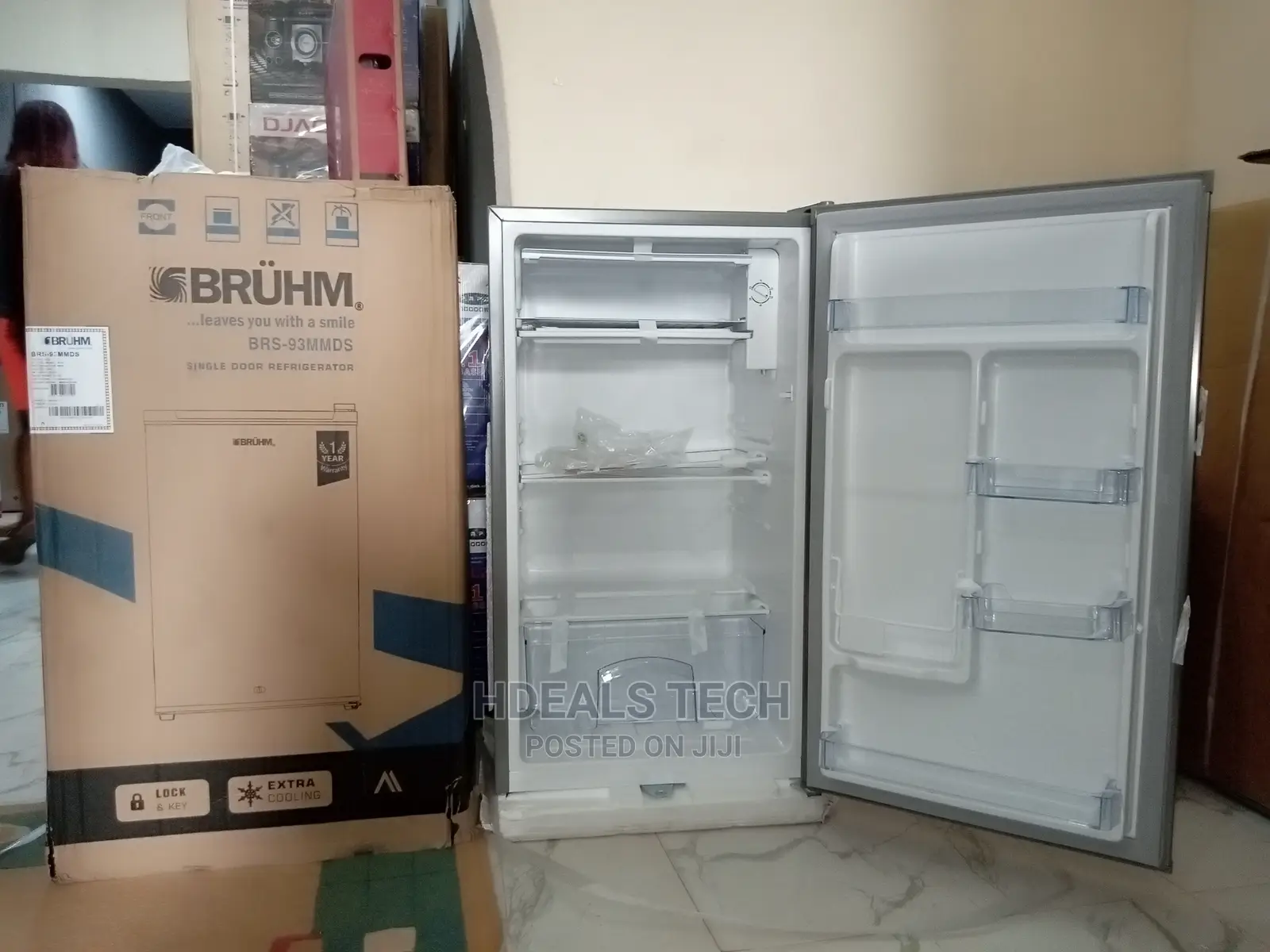 Latest BRUHM Standing Refrigerator [BRS-93MMDS].