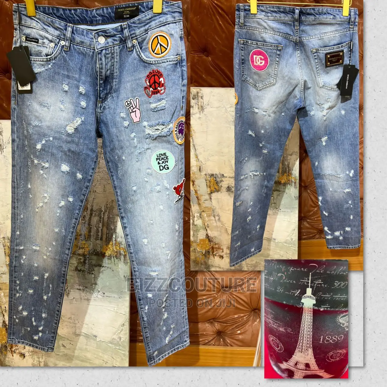 Original DOLCE GABBANA JEANS Available in Store