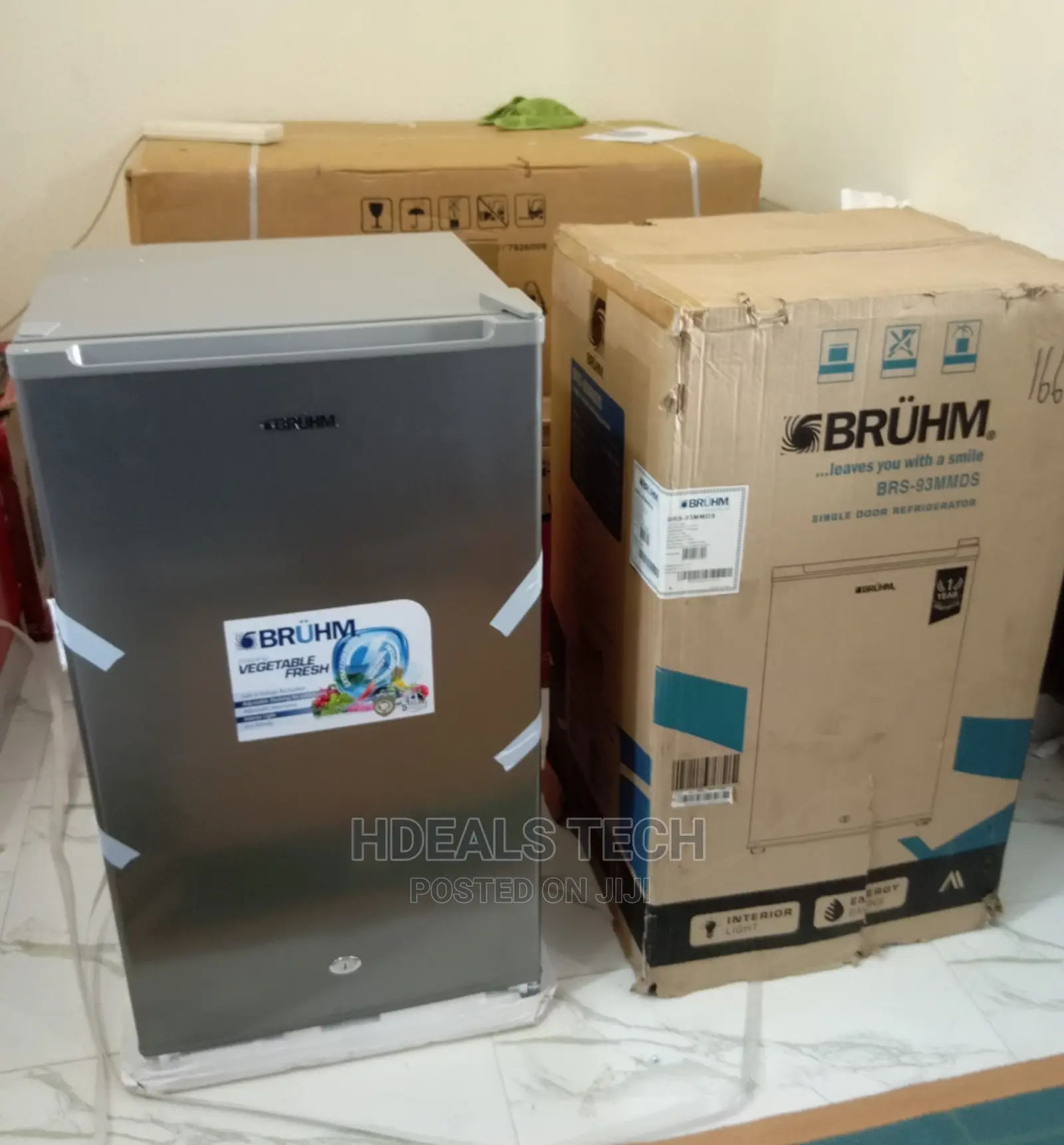 Best BRUHM Single Door Refrigerator [BRS-93MMDS].