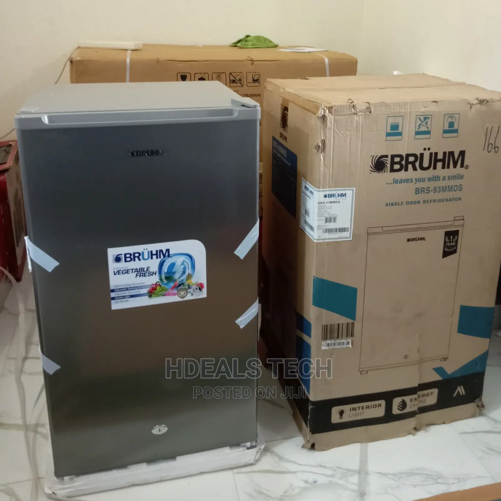 Best BRUHM Single Door Refrigerator [BRS-93MMDS].