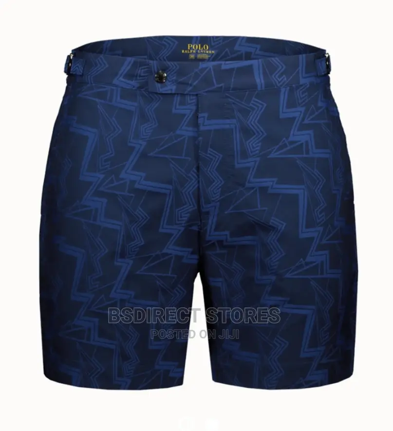 Polo Ralph Lauren Monaco Lightning Bolt Swim Trunks Size 34