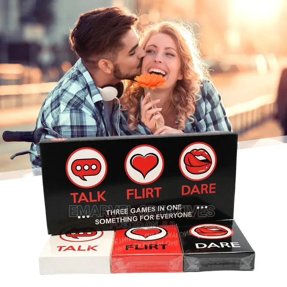 Talk or Flirt or Dare Cards Best Card Game