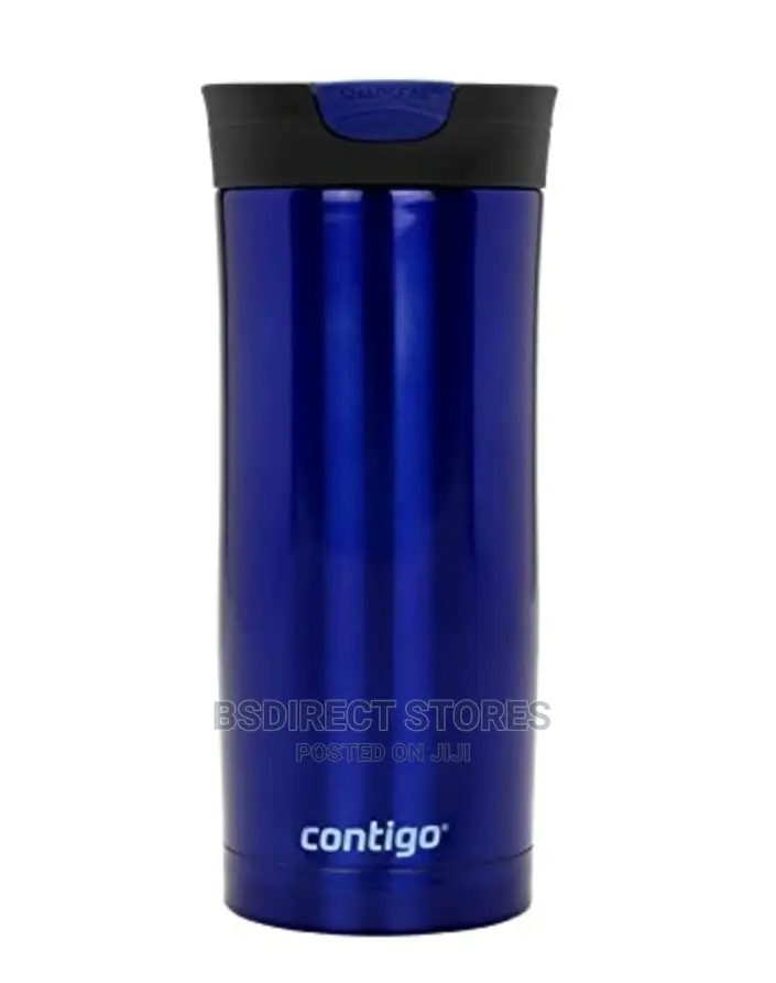 Contigo Huron DEEP BLUE Travel Snapseal Stainless Steel Mug