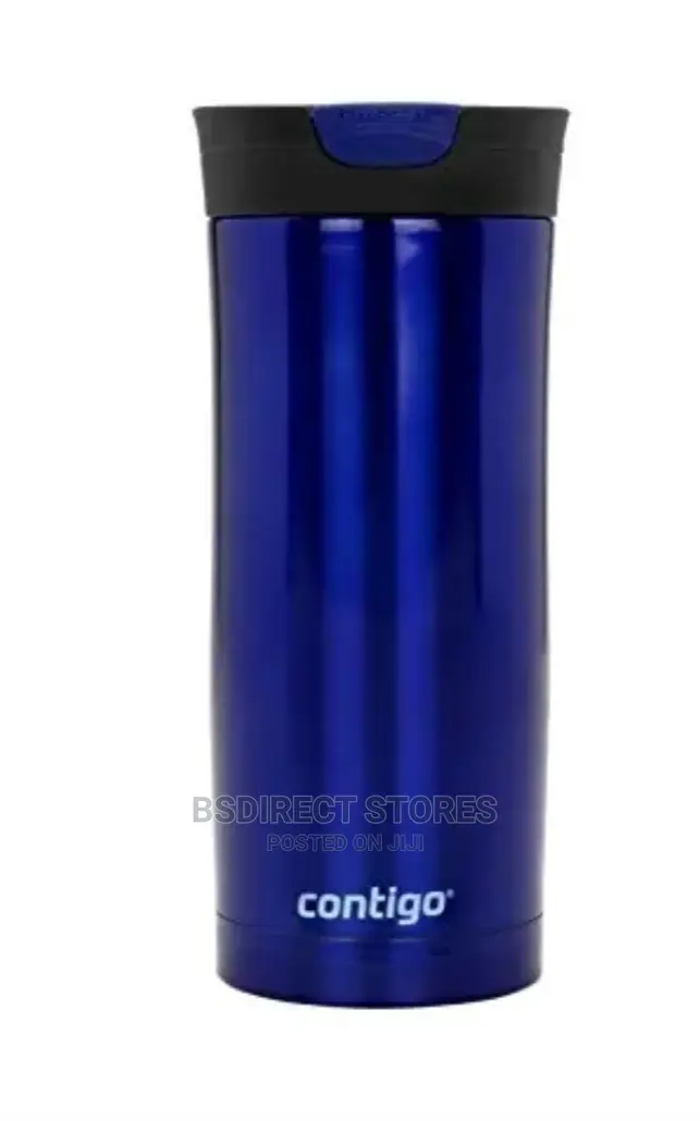 Contigo Huron DEEP BLUE Travel Snapseal Stainless Steel Mug
