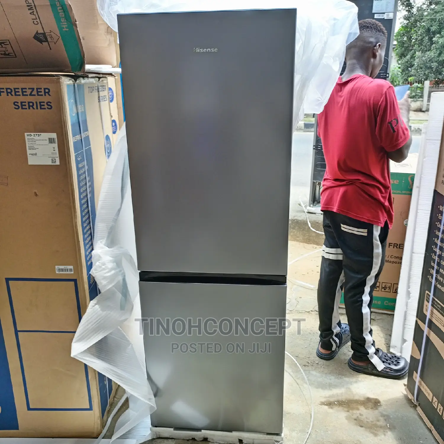 Hisense Refrigerator Half Freezer 290L