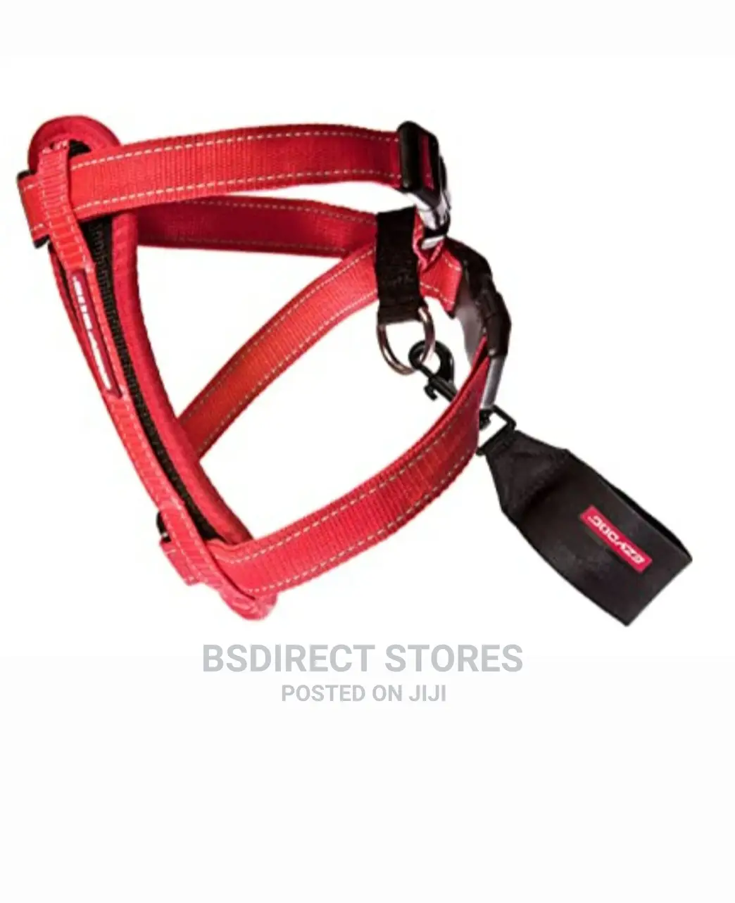 Ezydog RED EXTRA LARGE Chest Plate Harness + Car Restraint