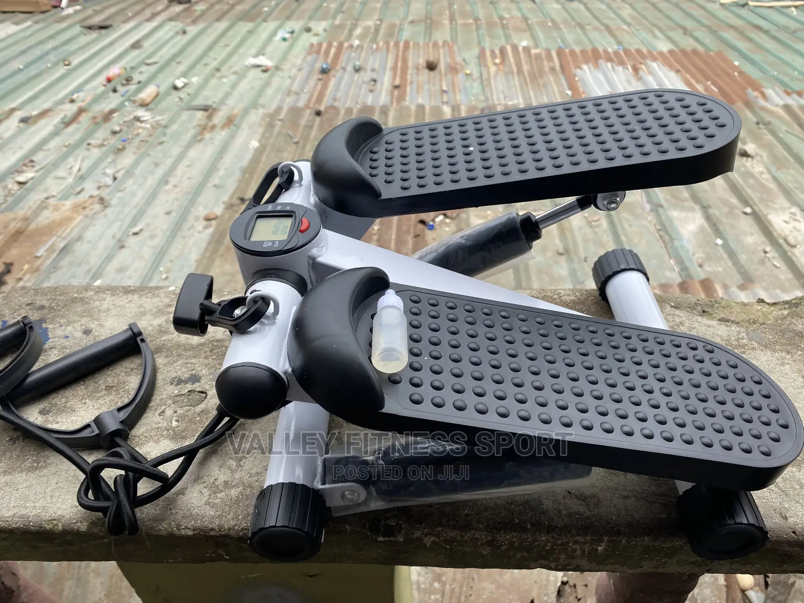 Mini Stepper With Resistance Band