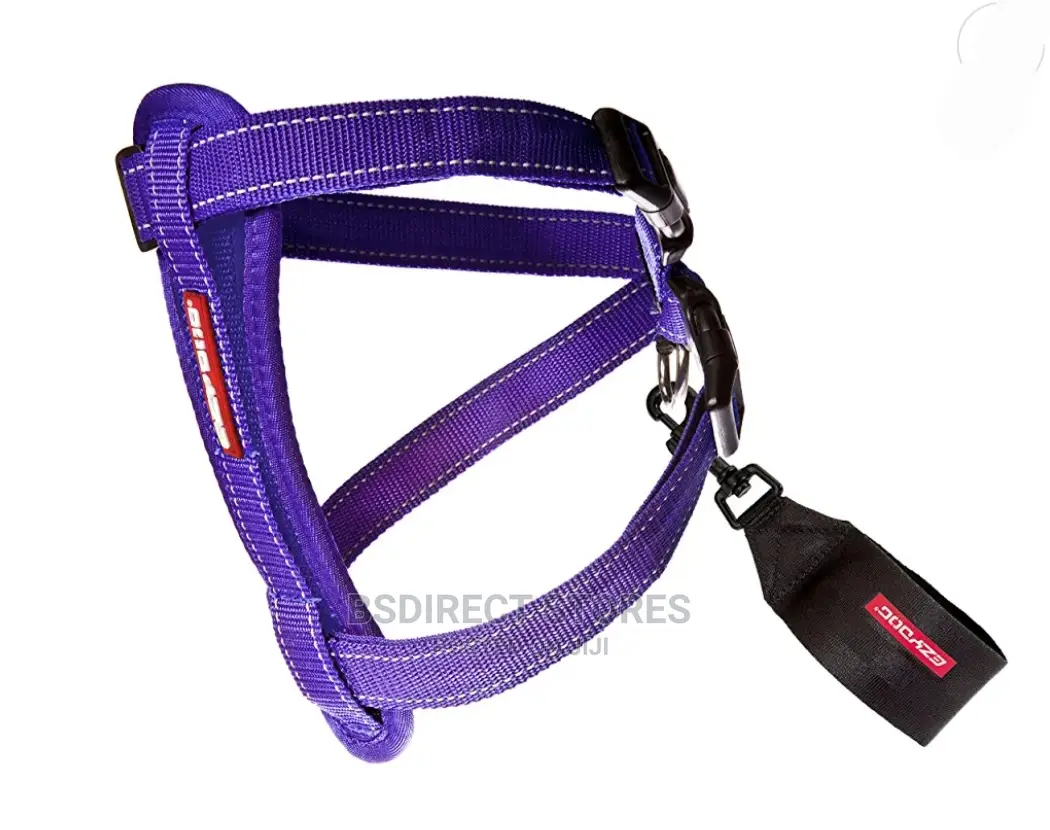 Ezydog PURPLE EXTRA SMALL Chestplate Harness + Car Restraint