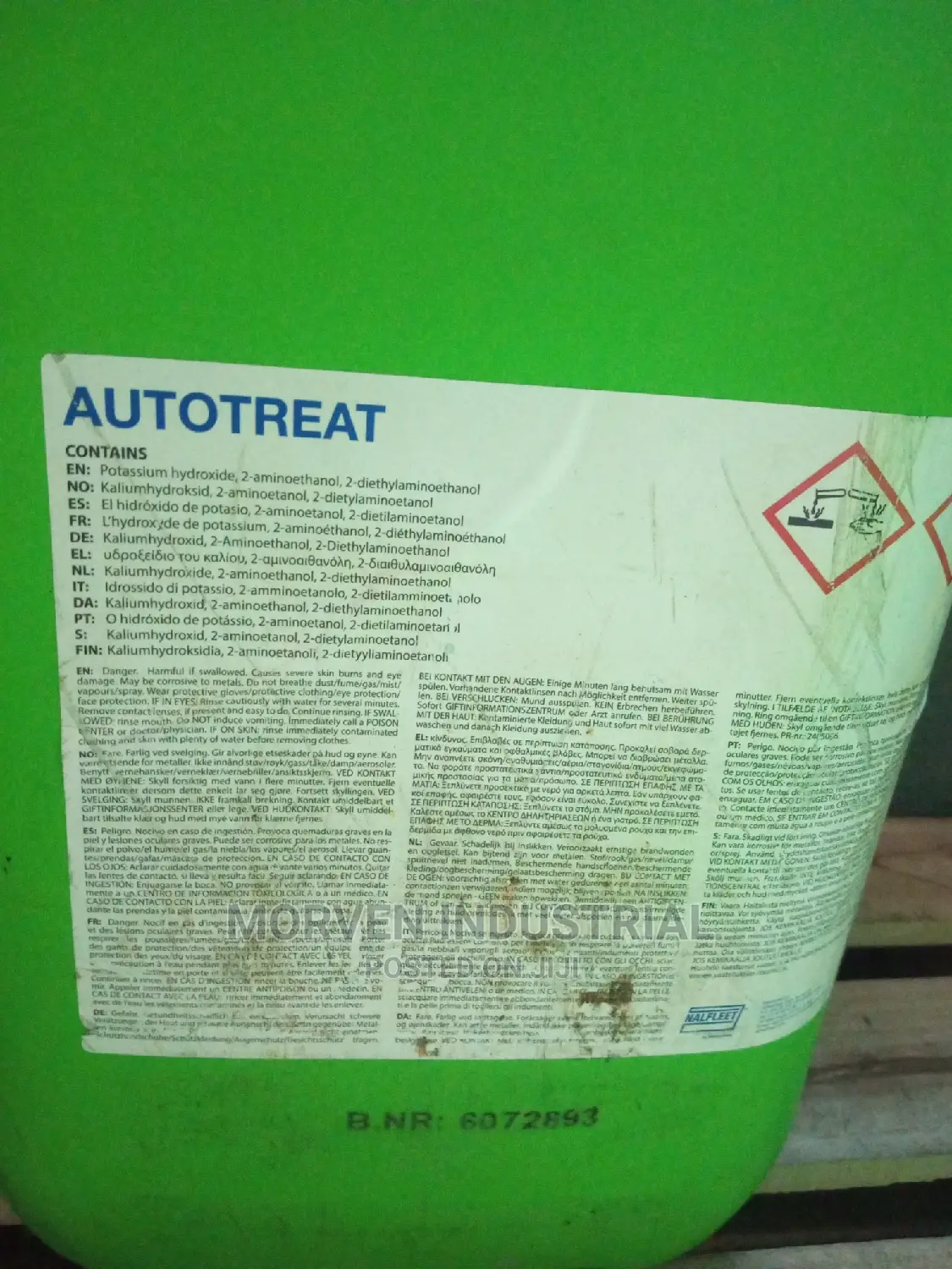Nalfleet Autotreat Liquid Boiler Water Treatment Product