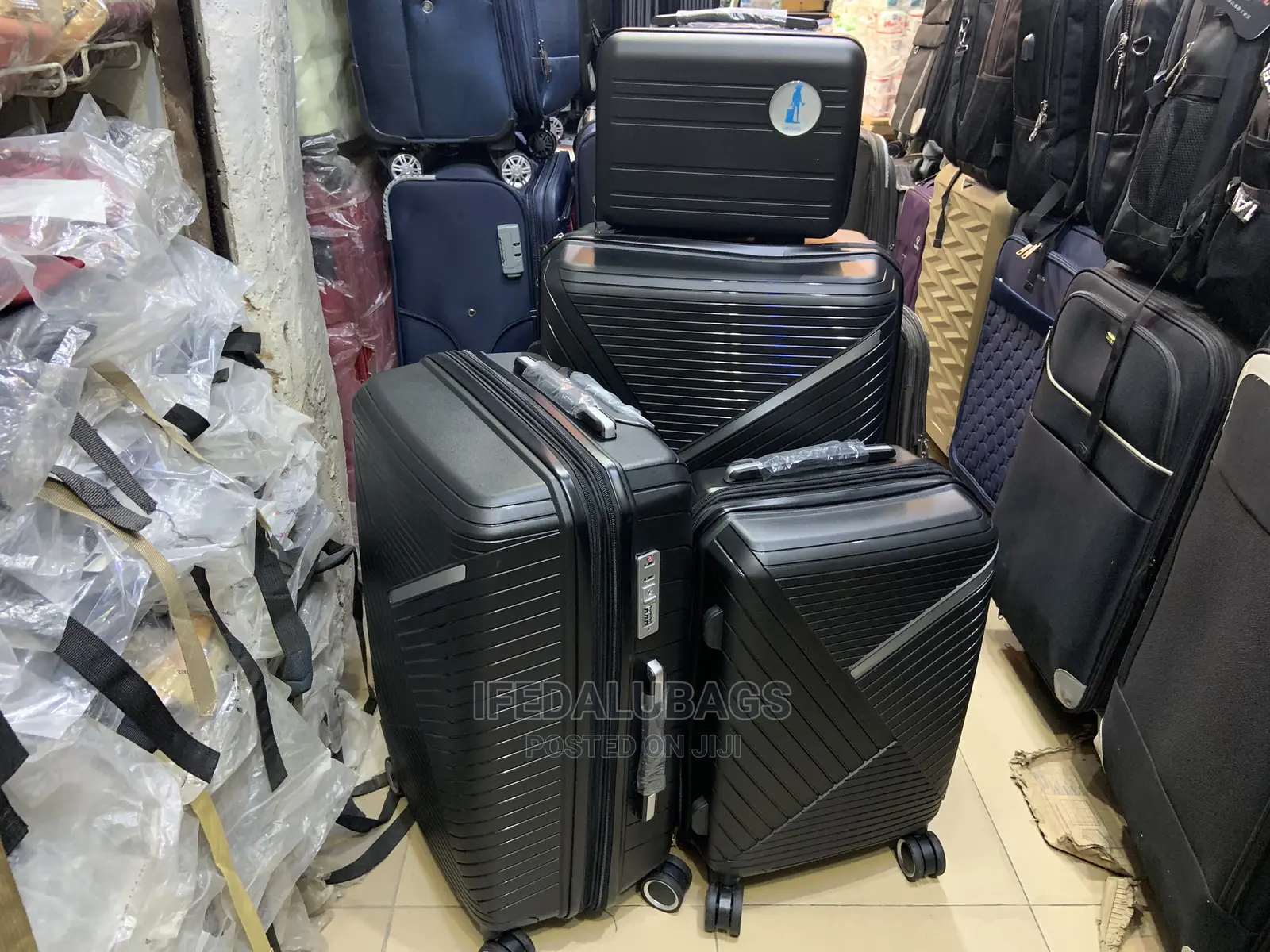 Set of High Quality Unbreakable Expandable Plastic Luggage