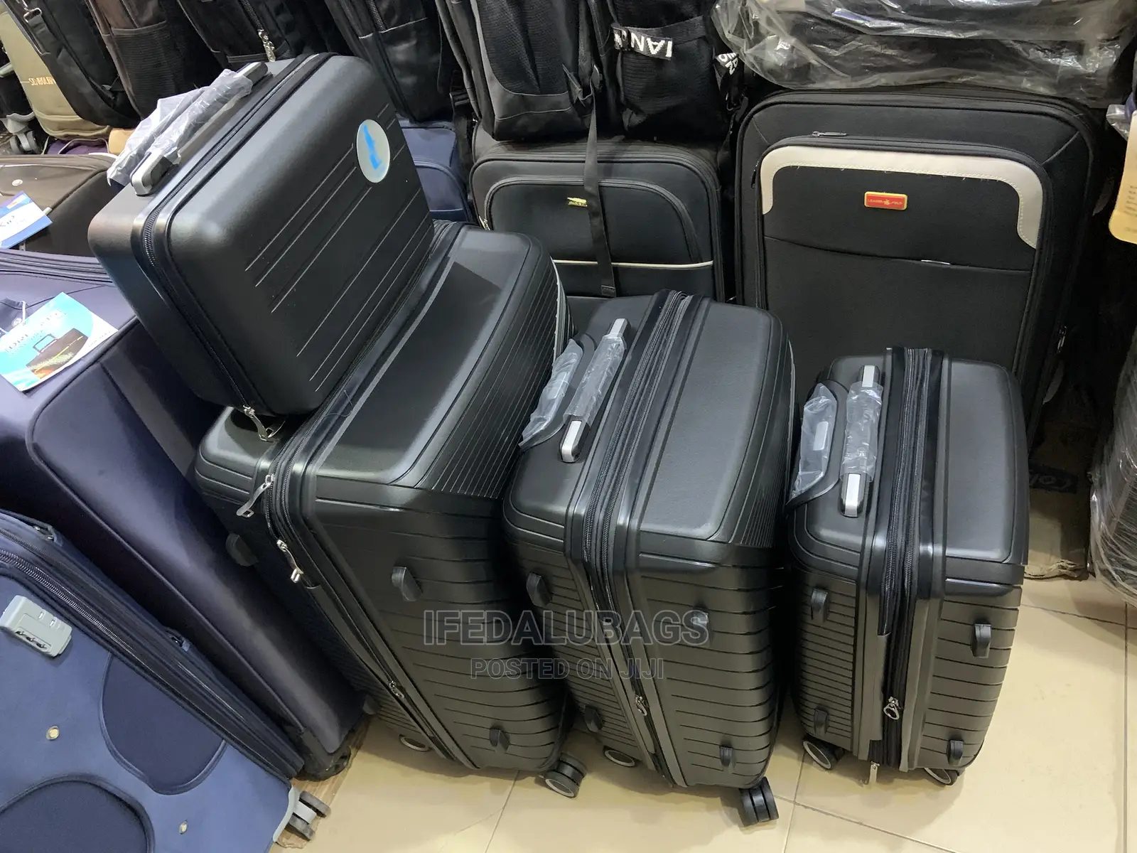 Set of High Quality Unbreakable Expandable Plastic Luggage