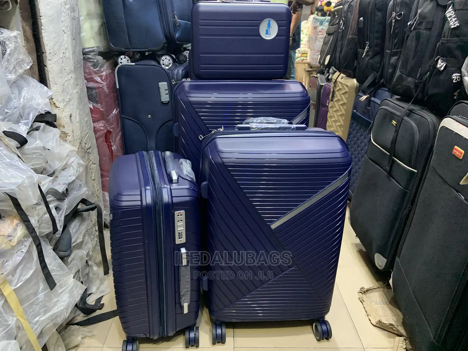 Set of High Quality Unbreakable Expandable Plastic Luggage