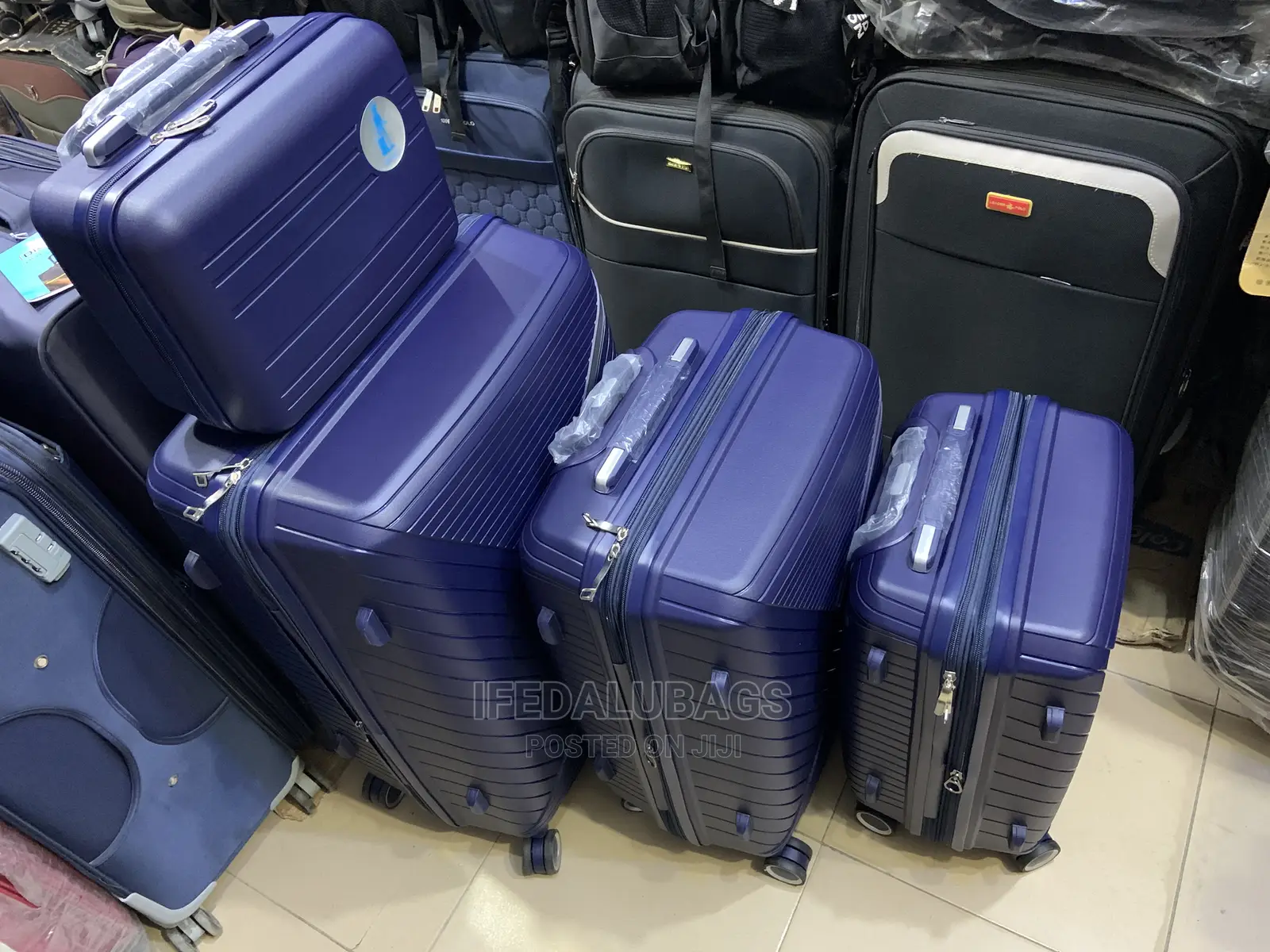 Set of High Quality Unbreakable Expandable Plastic Luggage