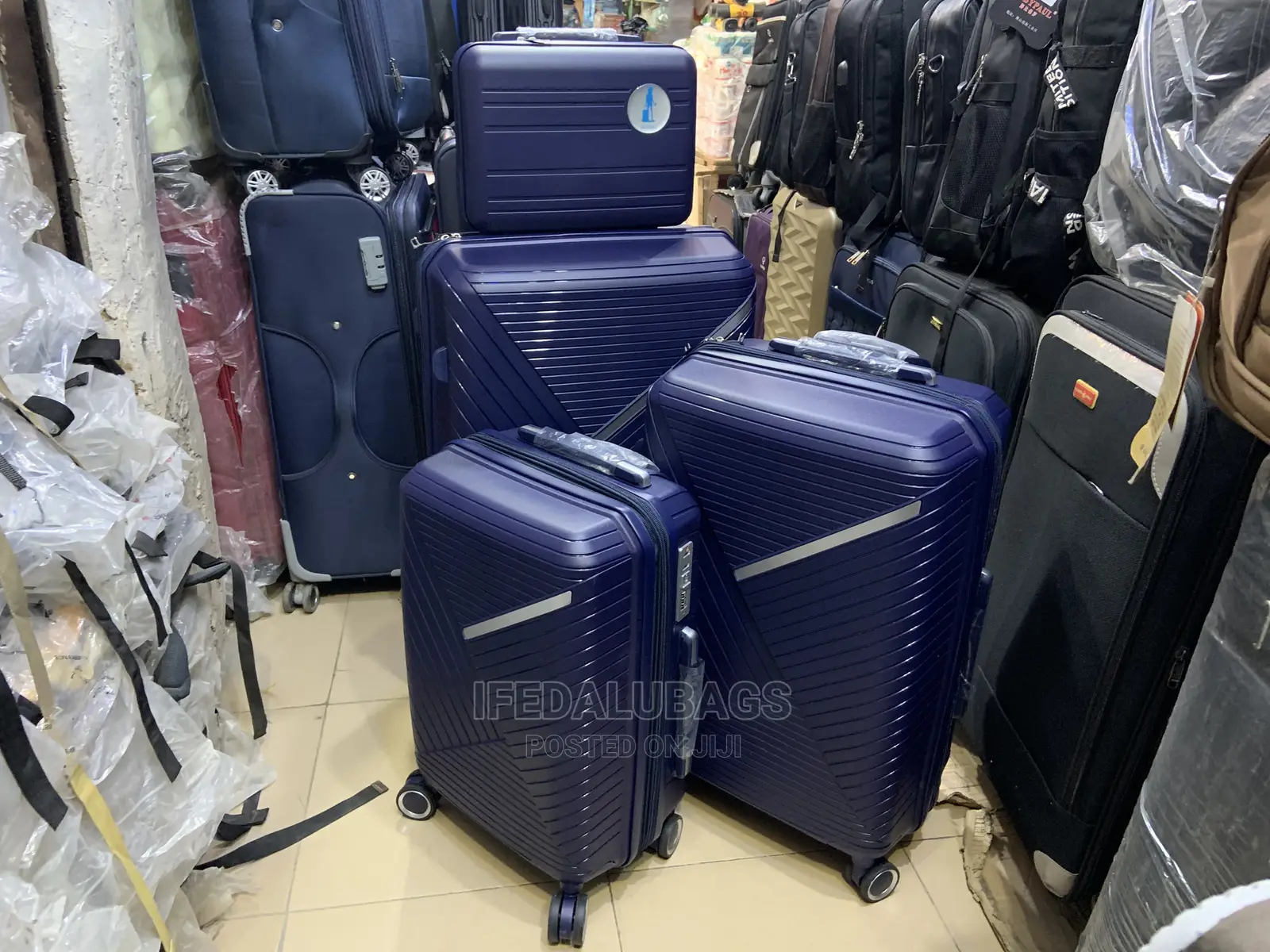 Set of High Quality Unbreakable Expandable Plastic Luggage