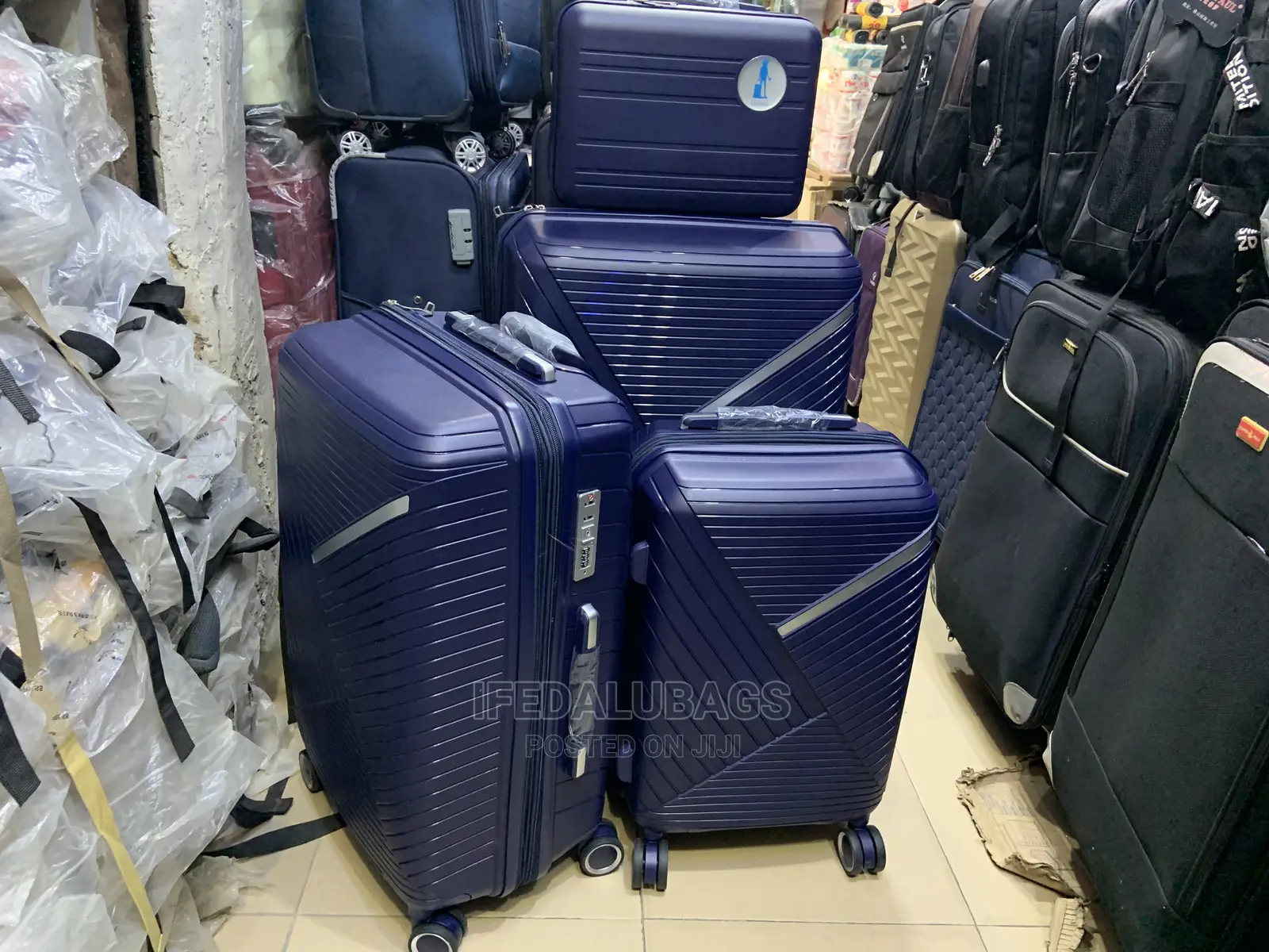 Set of High Quality Unbreakable Expandable Plastic Luggage