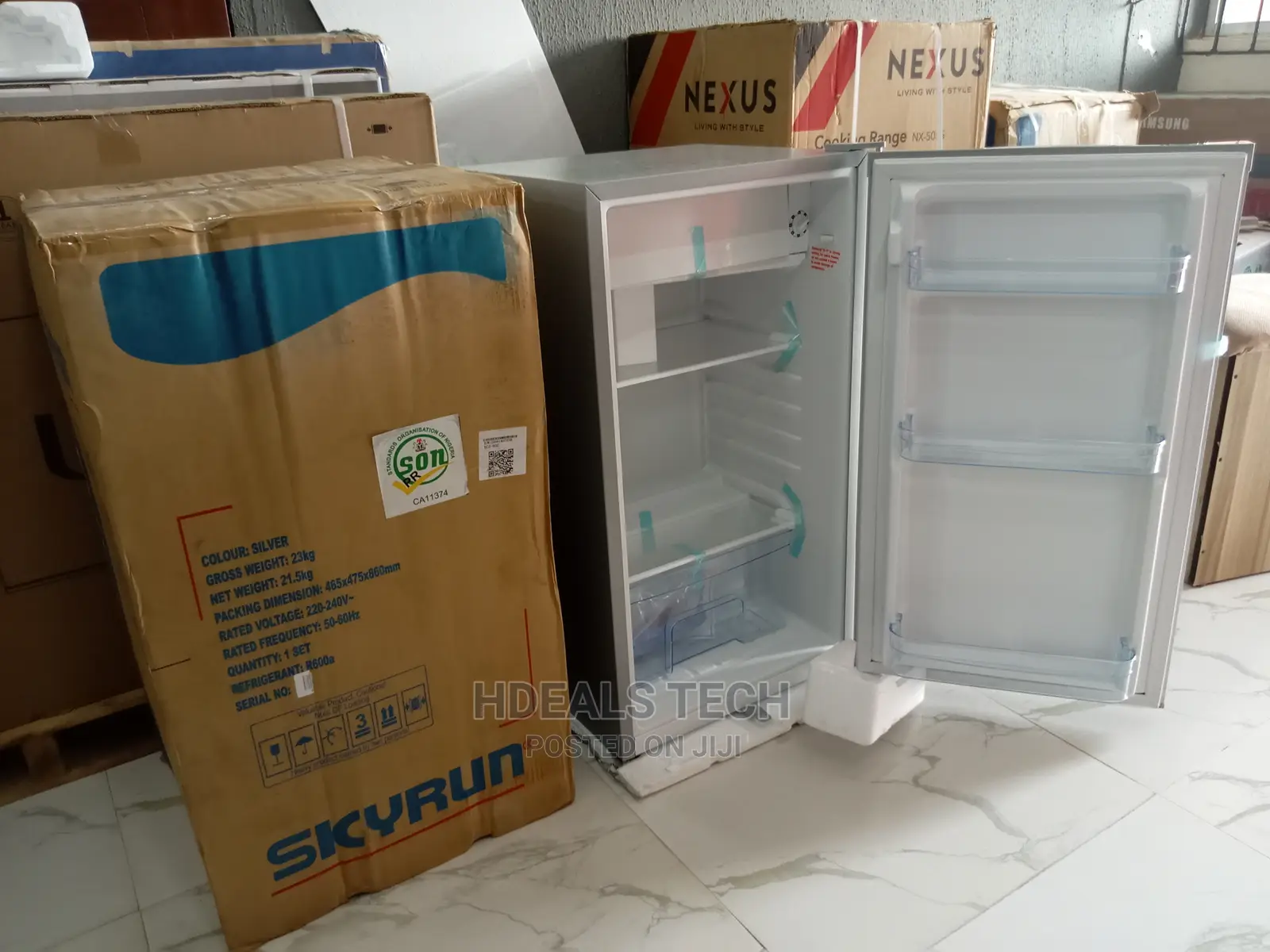 Brand New Skyrun Standing Refrigerator [BCD-90G].