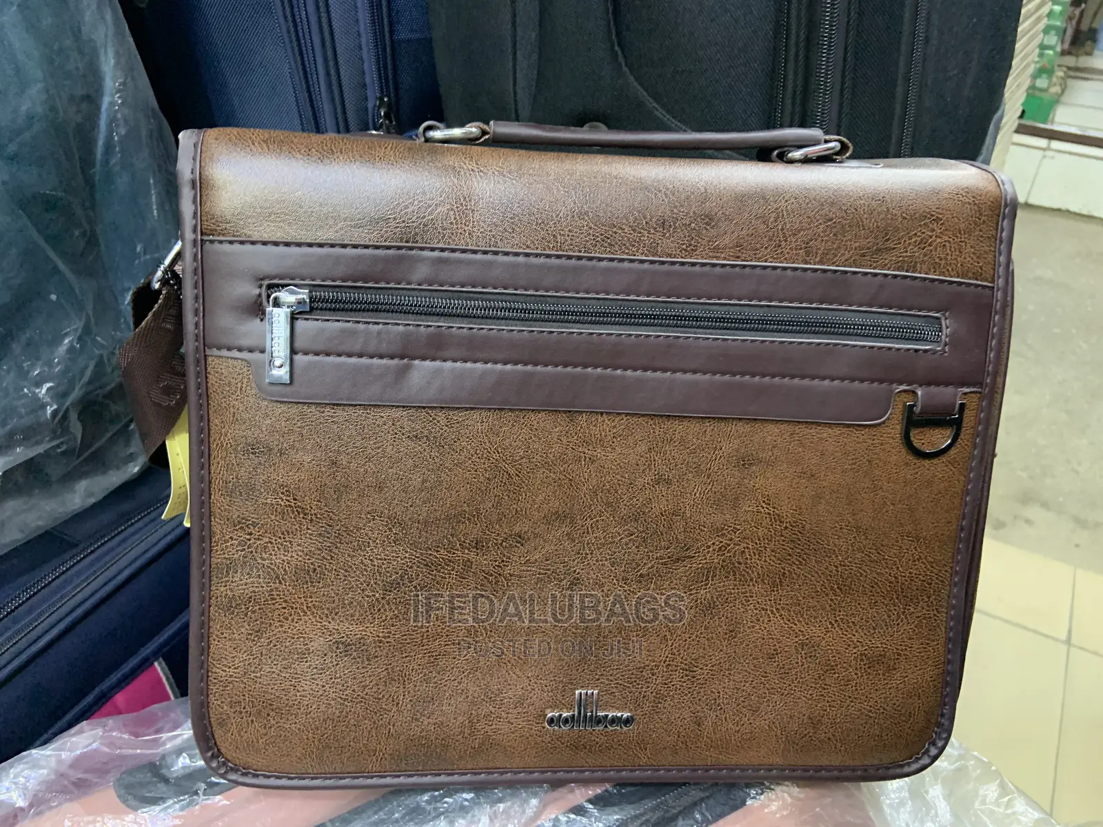 Small Medium Leather Side Bag