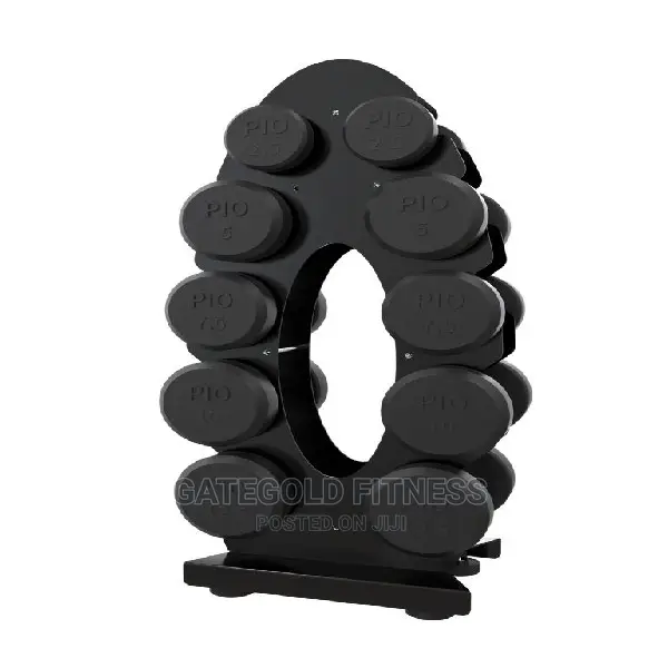 Oval Shaped Dumbbell Rack