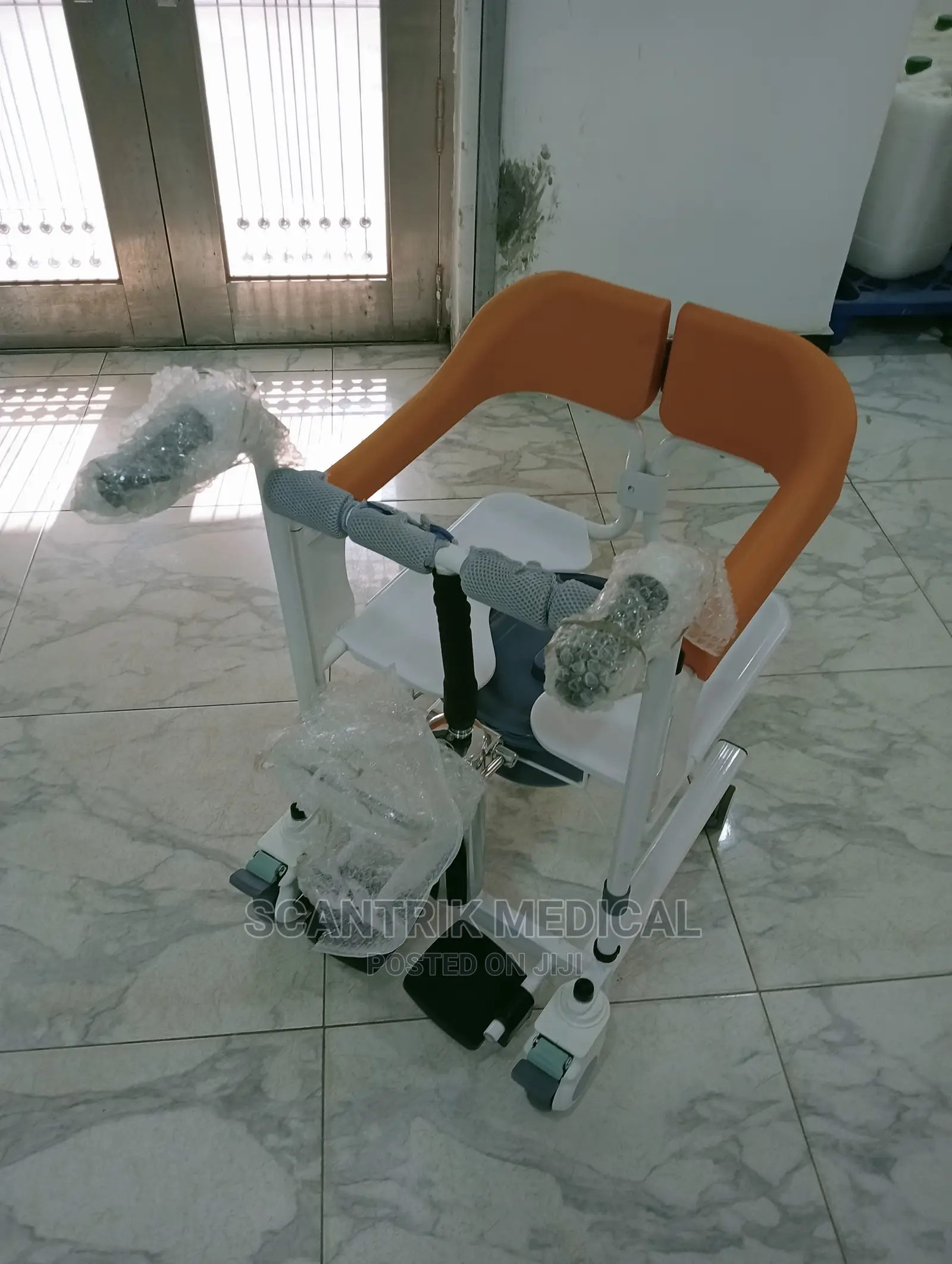 Portable Patient Transfer Commode Chair