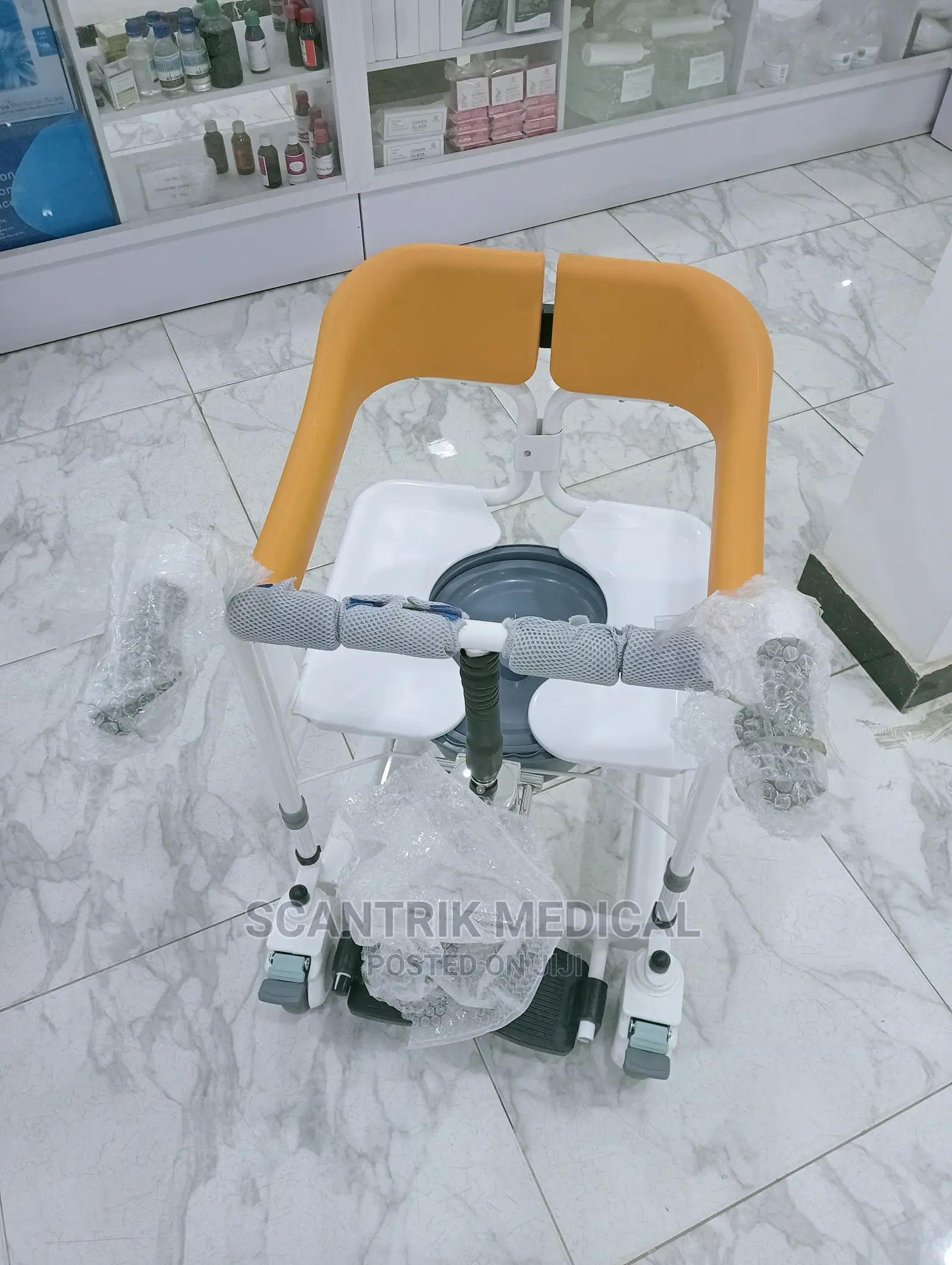 Portable Patient Lift Wheelchair for Home, Bathroom