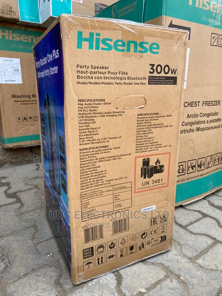 Hisense Rechargeable Party Box