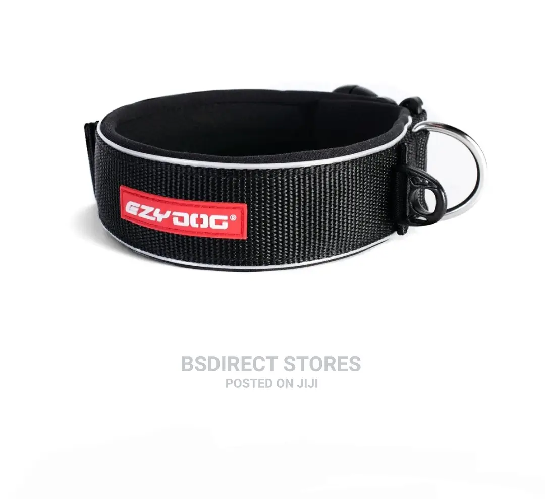 Ezydog BLACK XL Neo Classic Collar Strong Reflective XLARGE