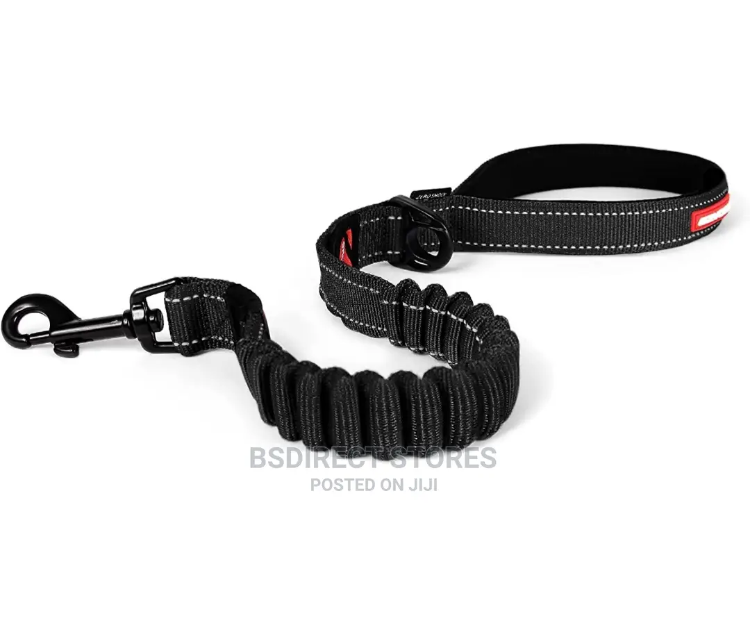 Ezydog BLACK ZERO SHOCK 25" Leash Shock Absorbing Dog Leash