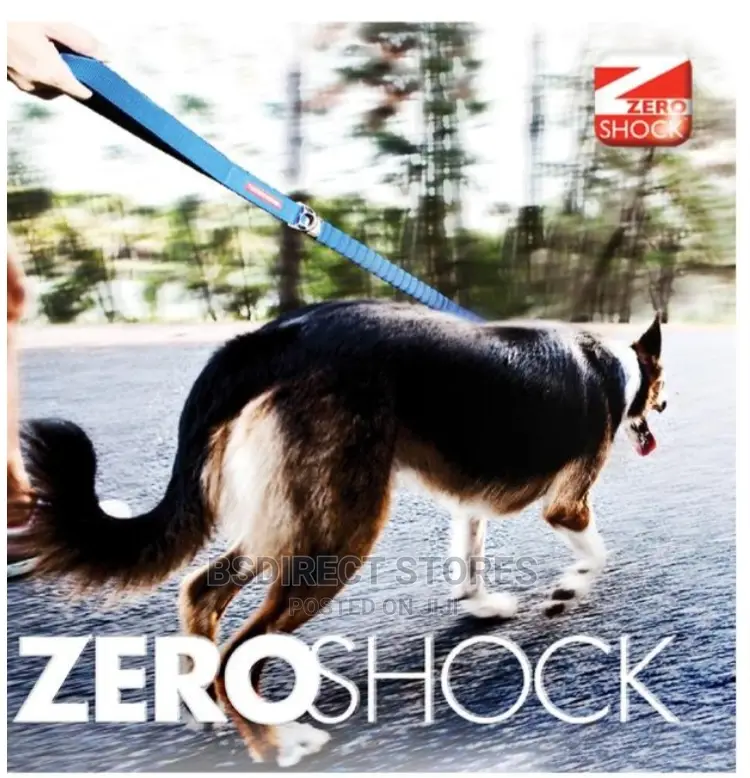 Ezydog BLACK ZERO SHOCK 25" Leash Shock Absorbing Dog Leash
