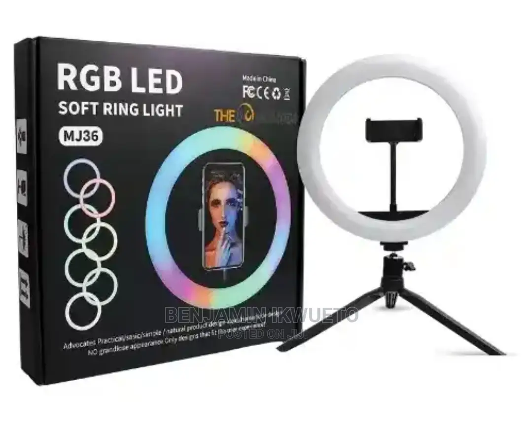 Ring Light, RGB, 14 Inches