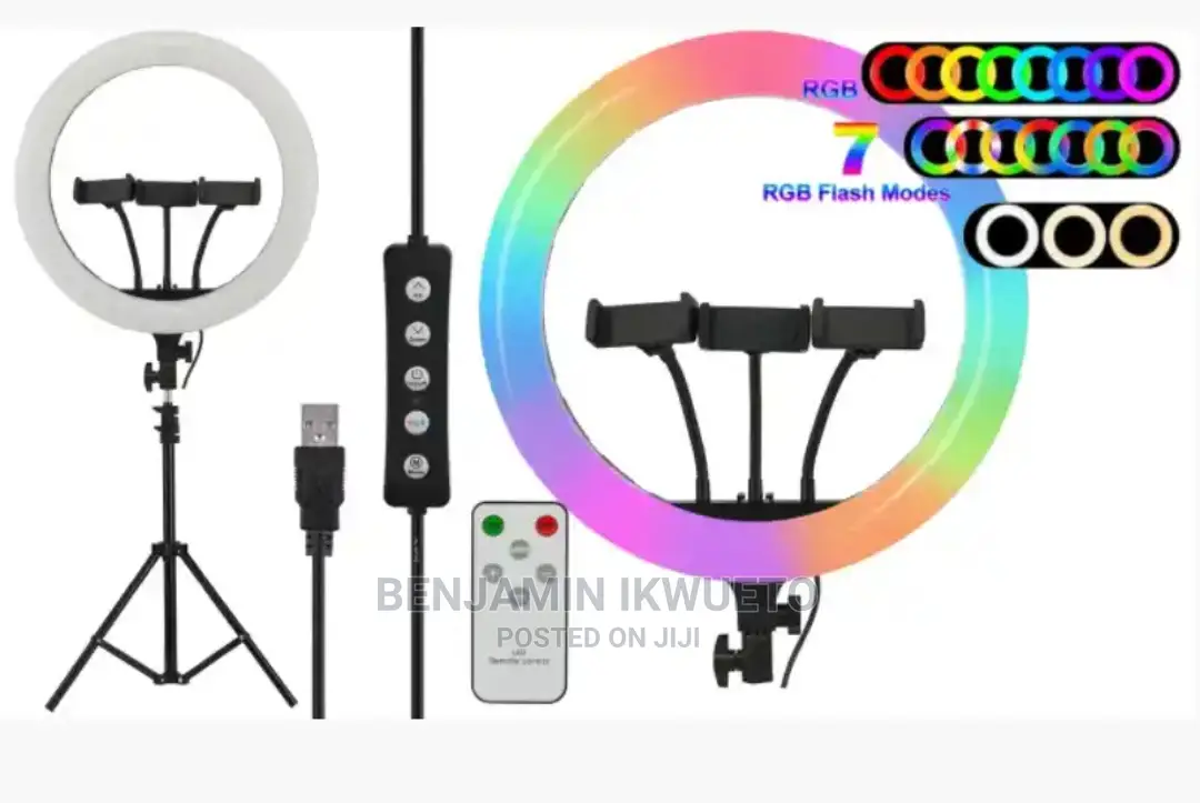 Ring Light, RGB, 14 Inches