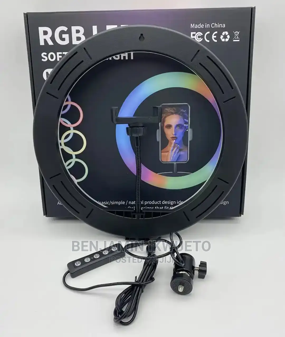 Ring Light, RGB, 14 Inches