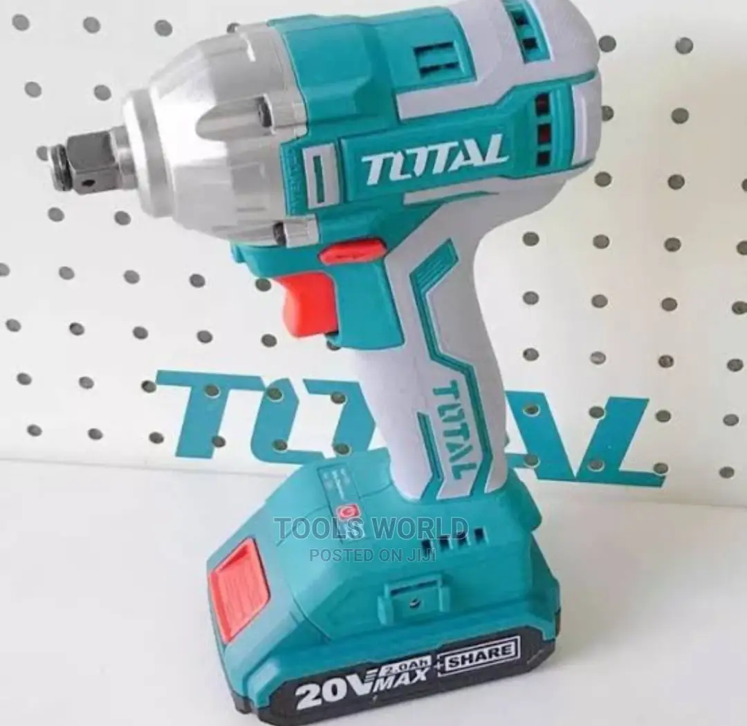 TOTAL 20V Cordless Impact Wrench Brushless Impact