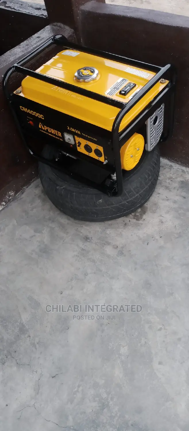 1 Month Old, ALMOST NEW 3KVA IPOWER CM4000C Copper Generator