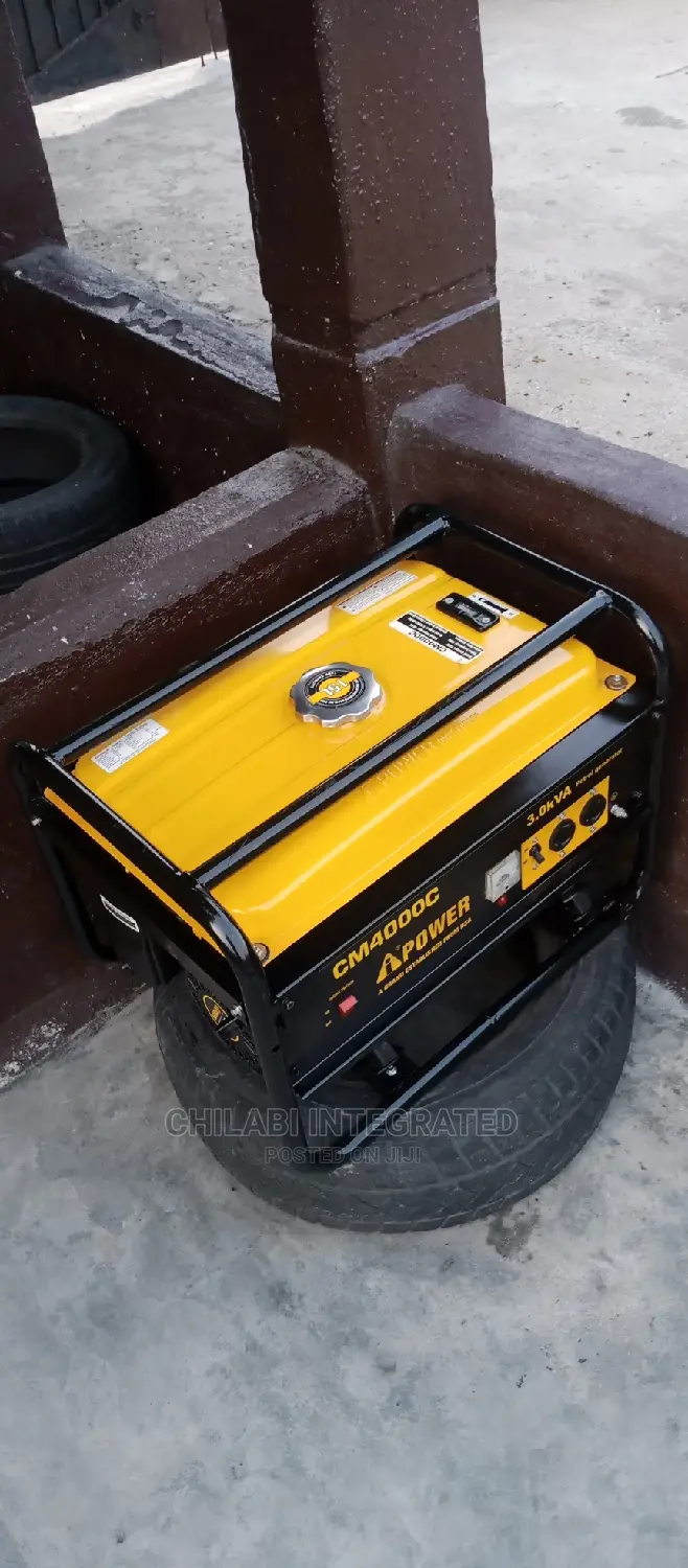 1 Month Old, ALMOST NEW 3KVA IPOWER CM4000C Copper Generator