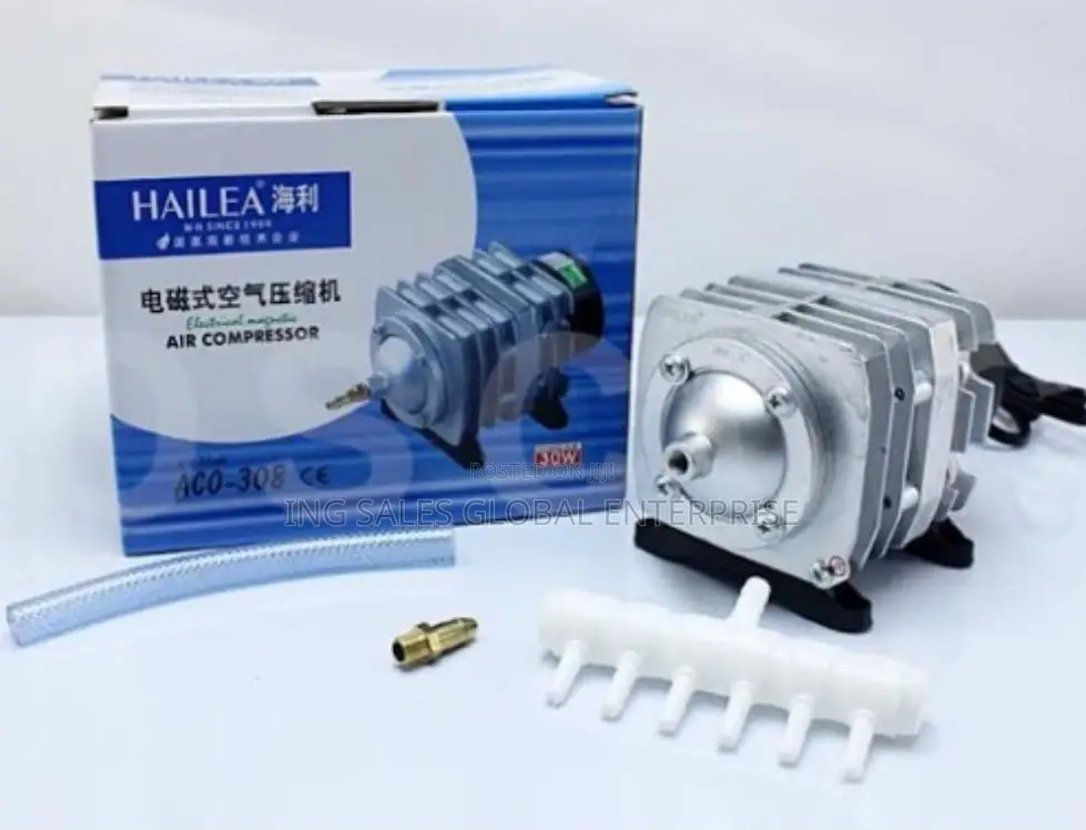 Hailea 308 Catfish Air Compressor - 3300 Liter Per Hour