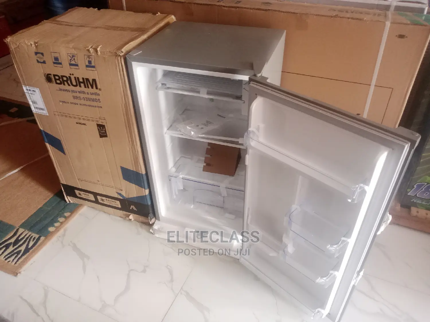 Brand New Bruhm 93ltrs Fridge With Inbuilt Recessed Handle