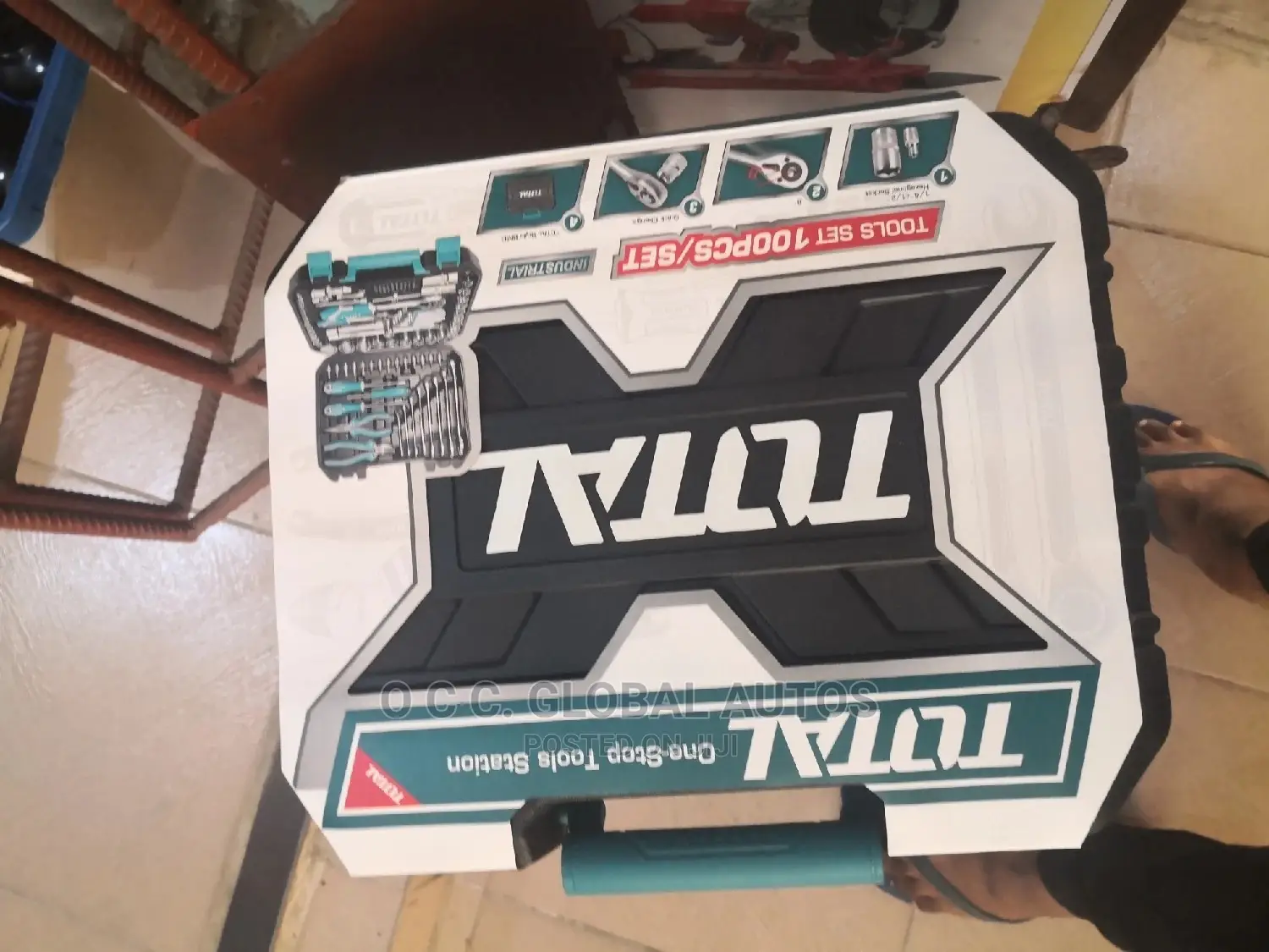 Complete Set Of Tools Box Total All Spanners