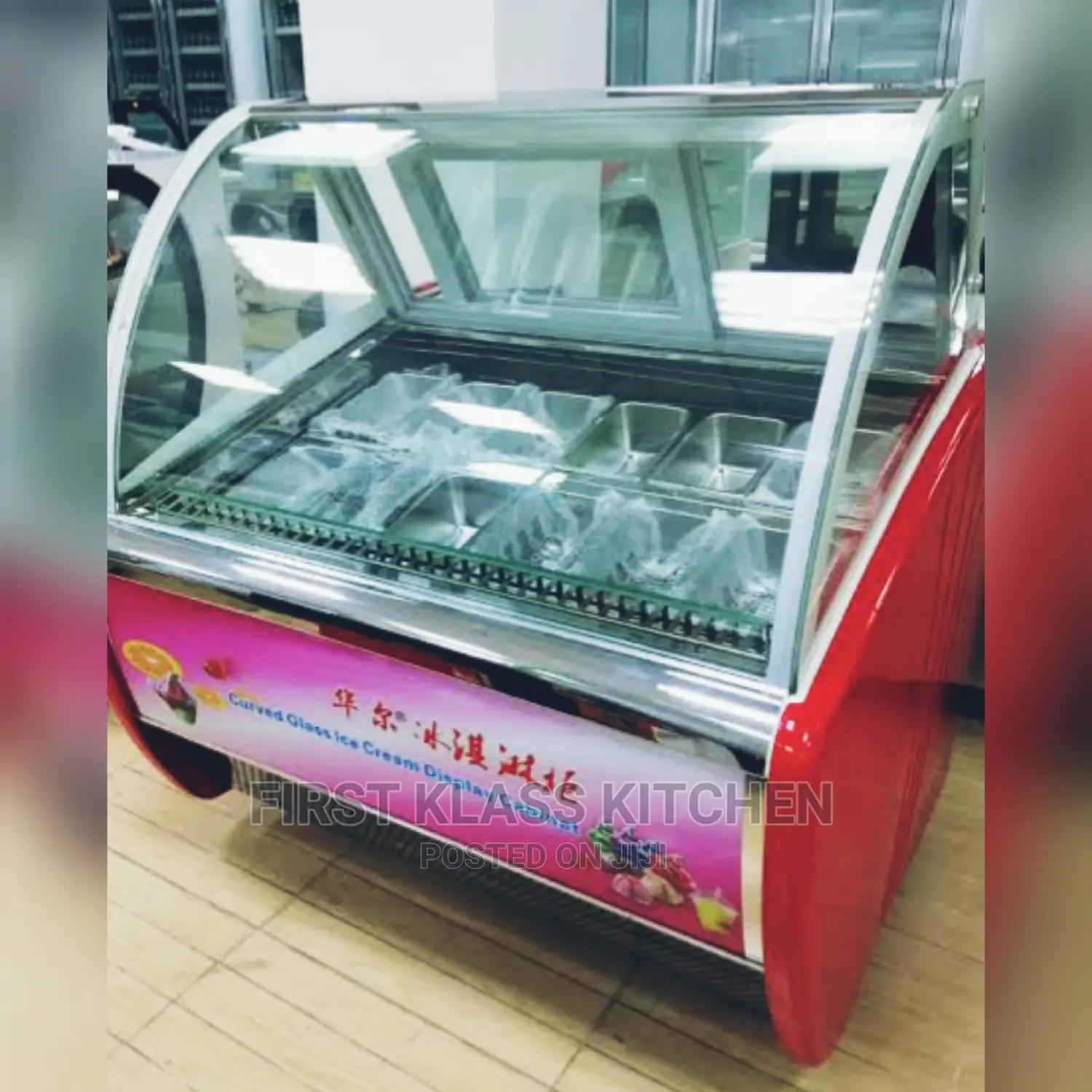 High Quality Ice Cream Displaying