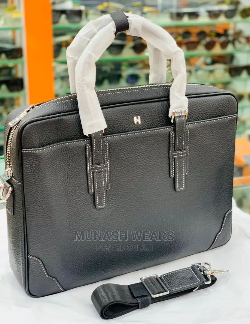 Luxury Hermes Leather Bag