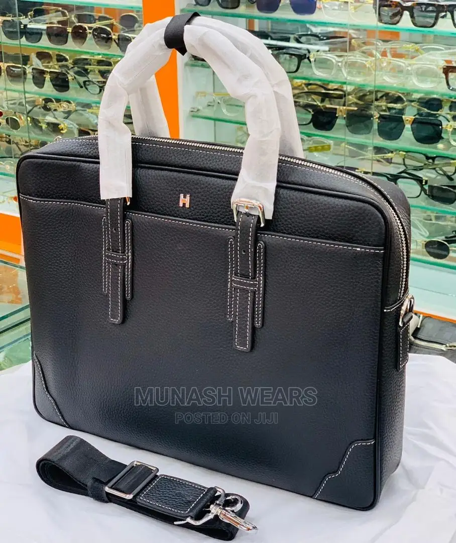 Luxury Hermes Leather Bag