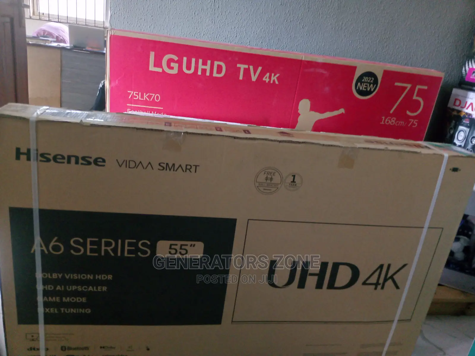Hisense 55" Uhd Smart BROWSER (VIDAA U) Tv - 55a6h