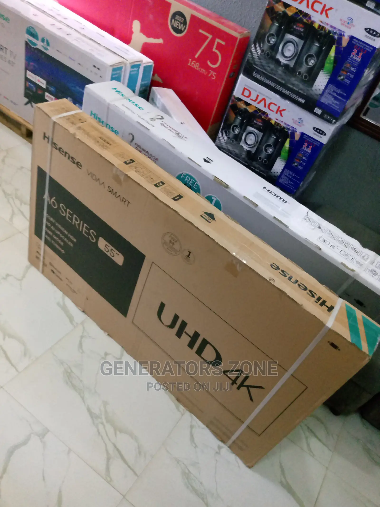 Hisense UHD 55A6H 55'' Smart TV Featuring Dolby Vision+HDMI