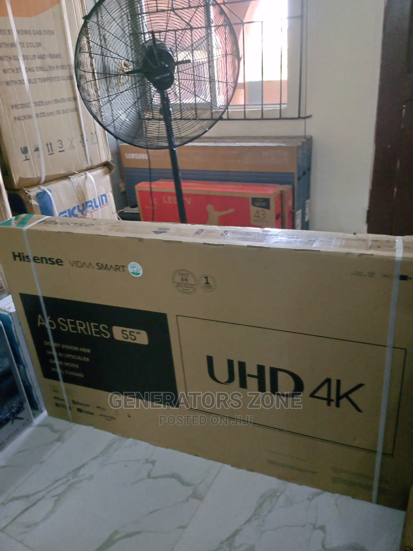 Hisense 55" 55A6H Series Smart Uhd Tv+BROWSER+Youtube+USB